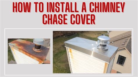 how to fabricate a metal chimney chase cover|metal chimney chase cover replacement.